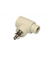 На фото Hi-Therm PP-R fitting with drain valve